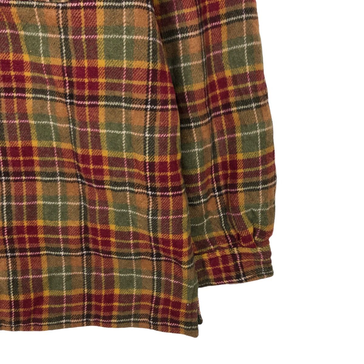 Flannel VINTAGE FLANNEL JACKET BUSH TARTAN DESIGN ISSEY MIYAKE STYLE Size US M / EU 48-50 / 2 - 4 Thumbnail