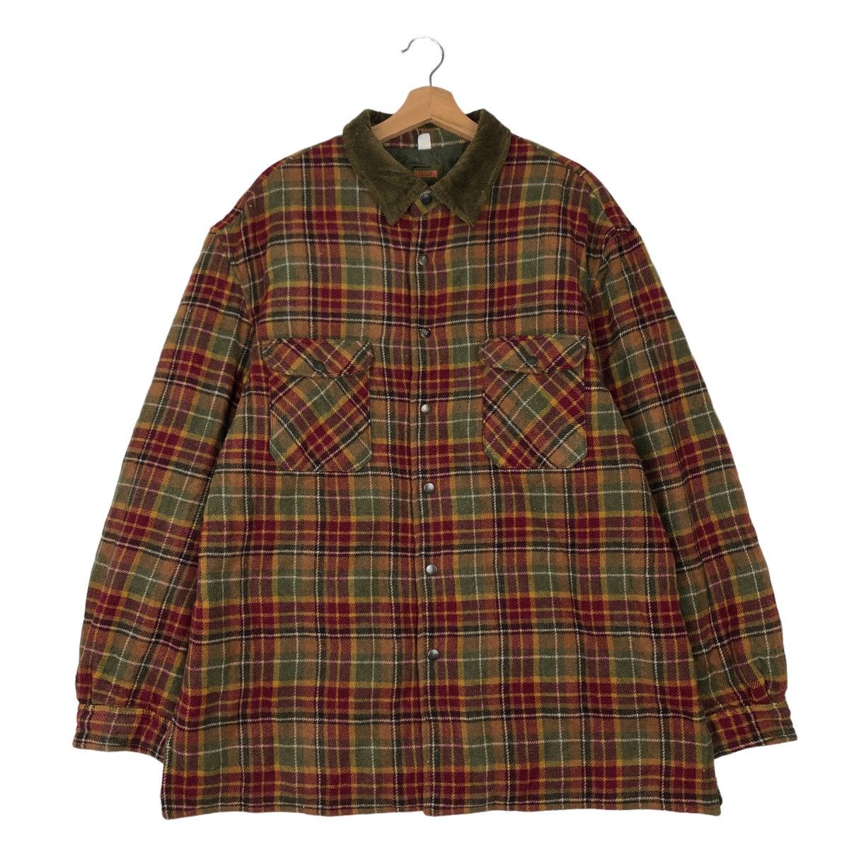 Flannel VINTAGE FLANNEL JACKET BUSH TARTAN DESIGN ISSEY MIYAKE STYLE Size US M / EU 48-50 / 2 - 1 Thumbnail