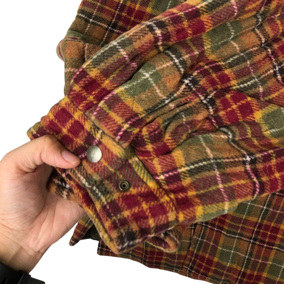 Flannel VINTAGE FLANNEL JACKET BUSH TARTAN DESIGN ISSEY MIYAKE STYLE Size US M / EU 48-50 / 2 - 12 Thumbnail