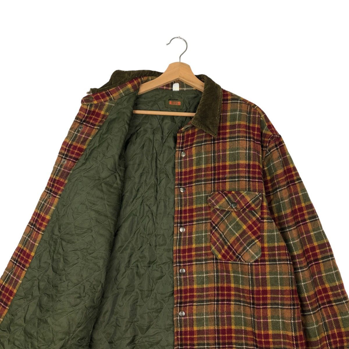 Flannel VINTAGE FLANNEL JACKET BUSH TARTAN DESIGN ISSEY MIYAKE STYLE Size US M / EU 48-50 / 2 - 10 Thumbnail