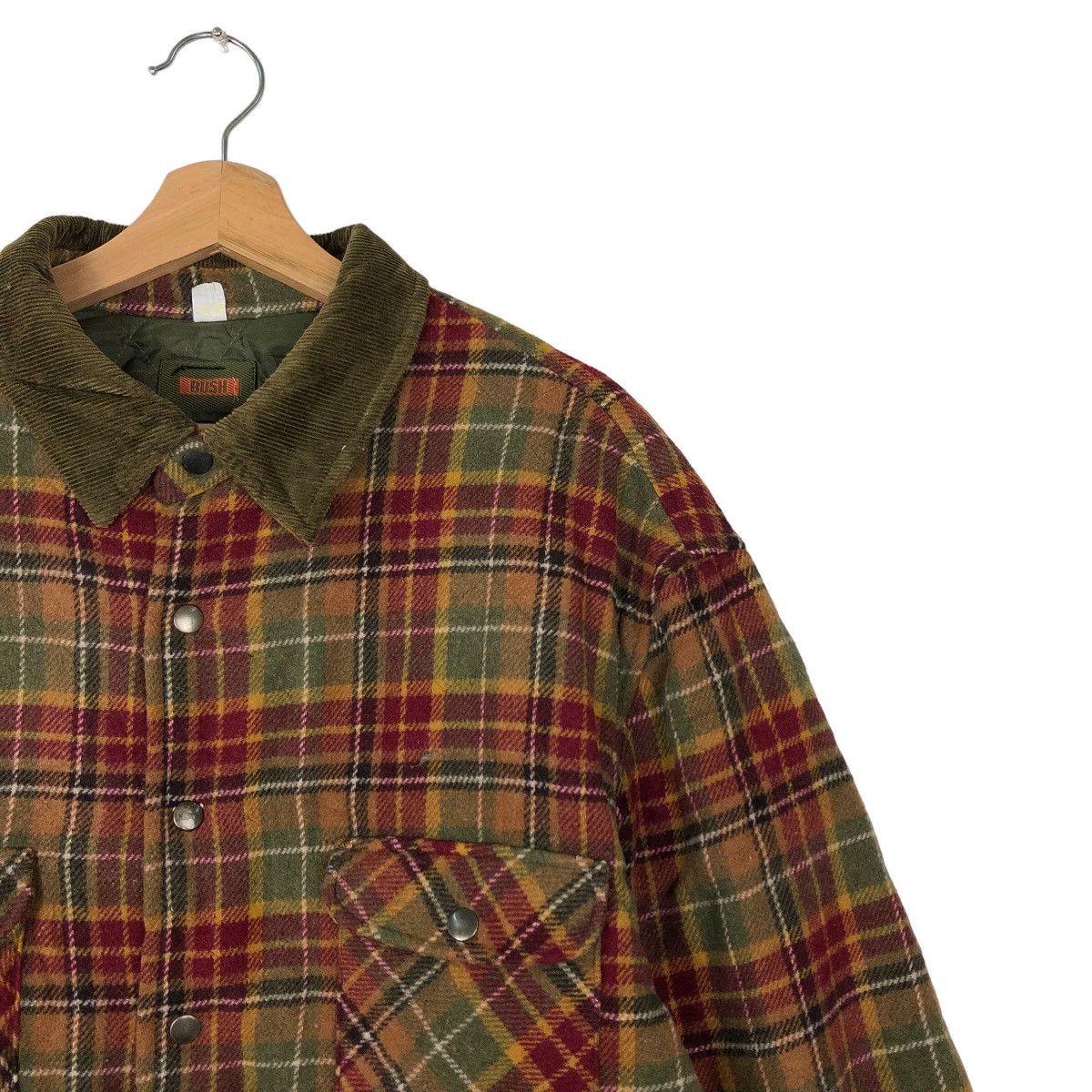 Flannel VINTAGE FLANNEL JACKET BUSH TARTAN DESIGN ISSEY MIYAKE STYLE Size US M / EU 48-50 / 2 - 5 Thumbnail