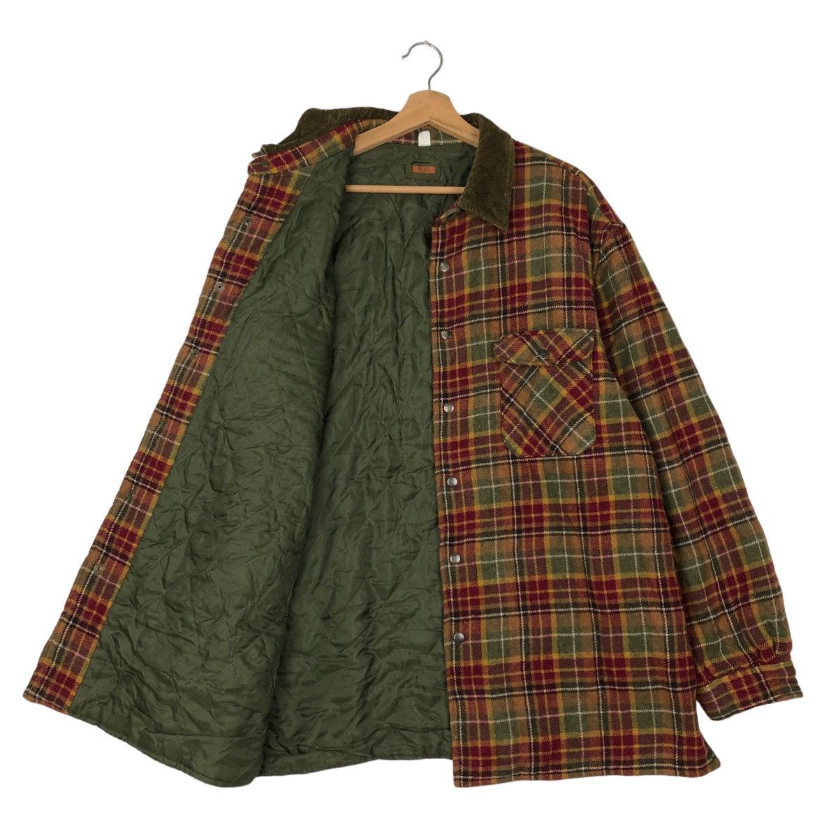 Flannel VINTAGE FLANNEL JACKET BUSH TARTAN DESIGN ISSEY MIYAKE STYLE Size US M / EU 48-50 / 2 - 9 Thumbnail
