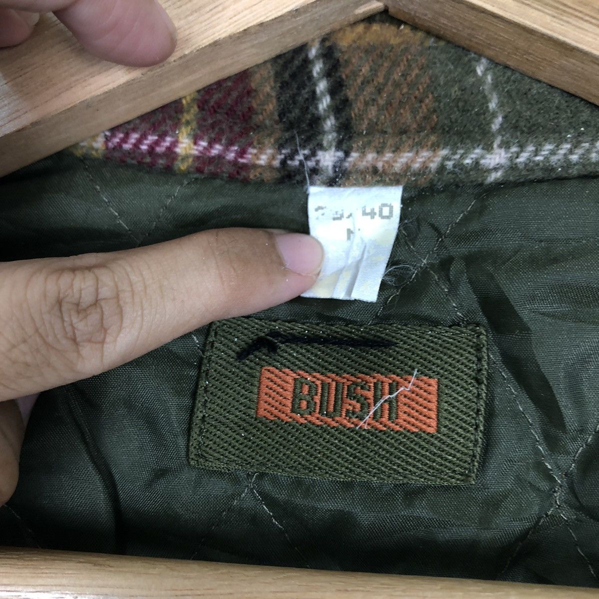 Flannel VINTAGE FLANNEL JACKET BUSH TARTAN DESIGN ISSEY MIYAKE STYLE Size US M / EU 48-50 / 2 - 13 Thumbnail