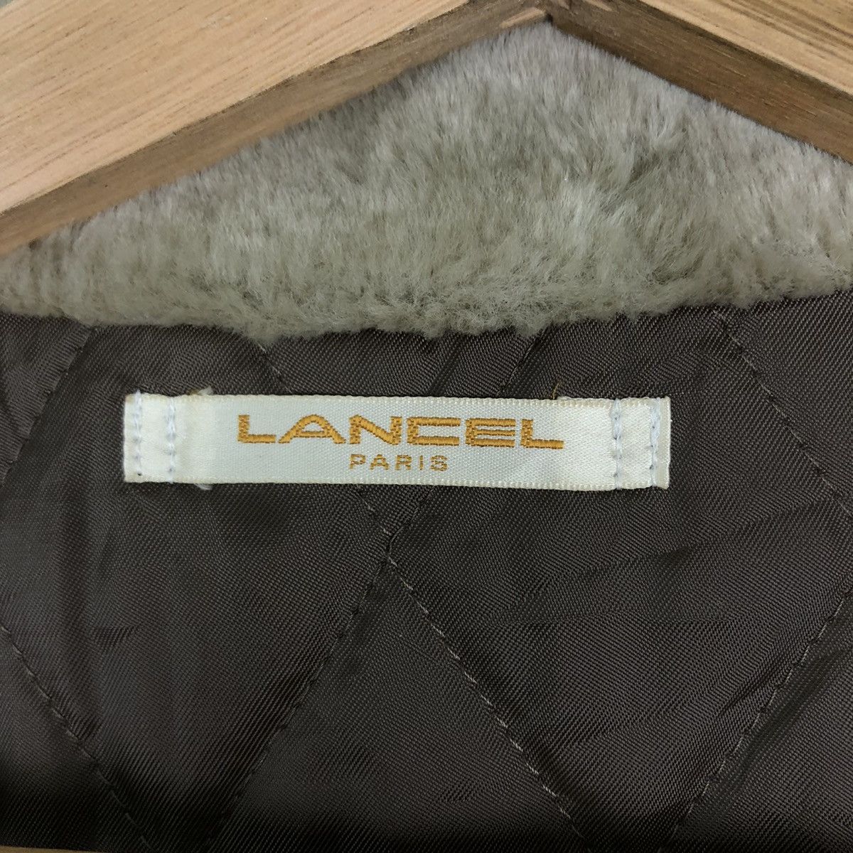 Vintage VINTAGE WOOL JACKET SURVIVAL DESIGN LANCEL PARIS RARE DESIGN Size US M / EU 48-50 / 2 - 12 Thumbnail