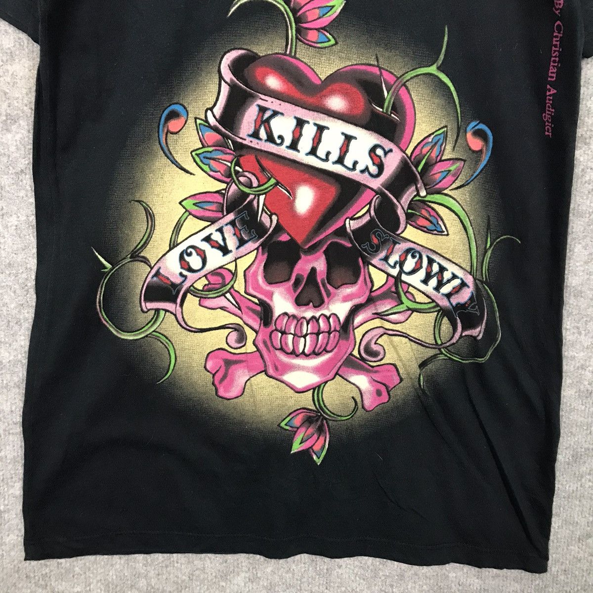 Ed Hardy ED HARDY BLACK TSHIRT Size S / US 4 / IT 40 - 3 Thumbnail
