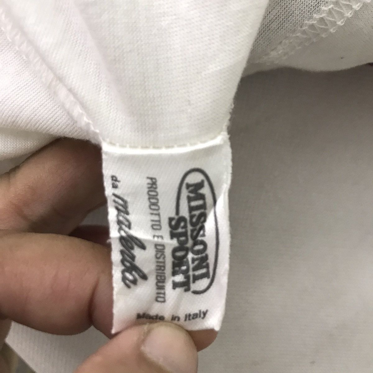 Missoni × Vintage Vintage Missoni Sport Made in Italy Multicolour Tshirt Size US M / EU 48-50 / 2 - 6 Thumbnail