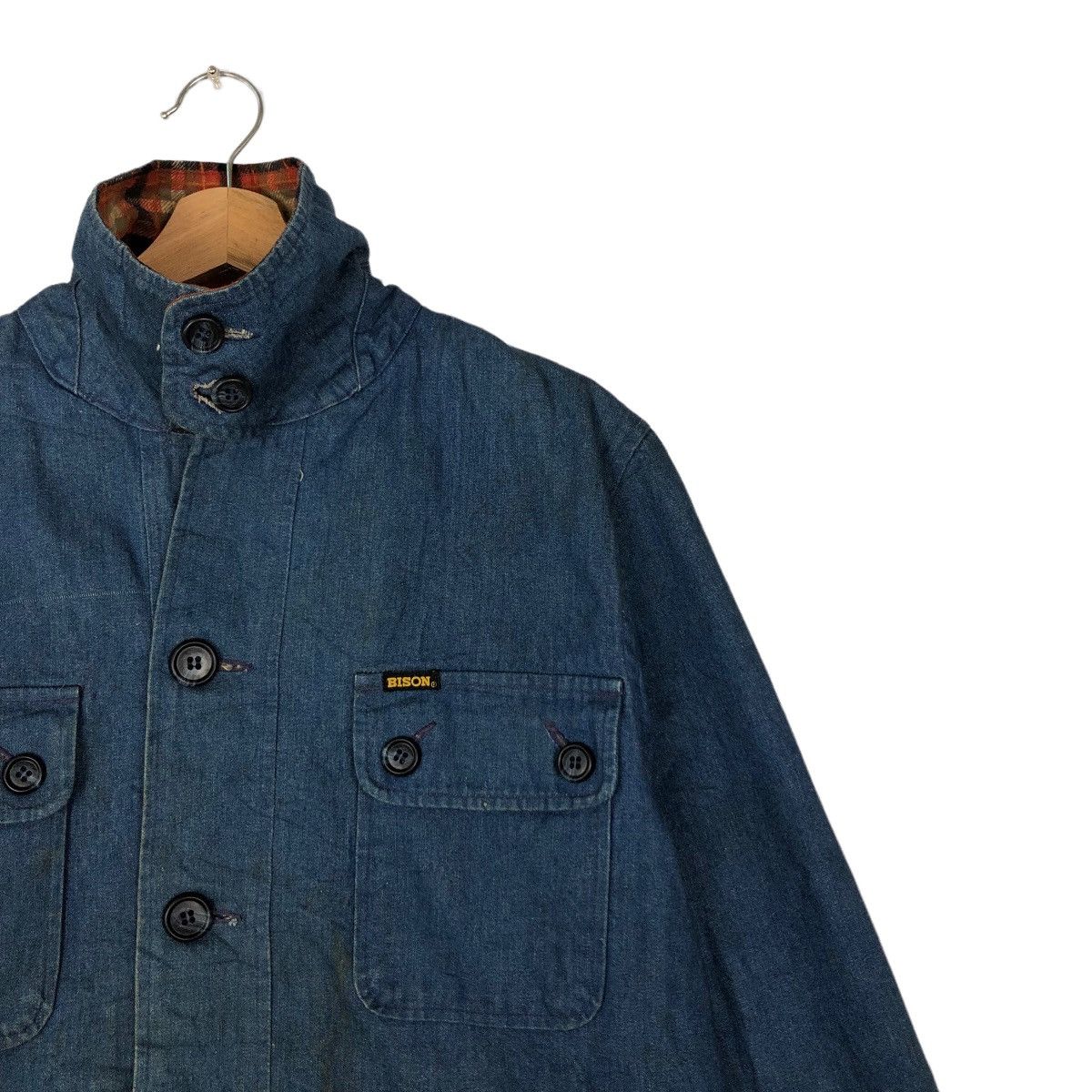 Japanese Brand VINTAGE CHORE JACKET CARGO BISON JAPAN INSPIRED KAPITAL Size US L / EU 52-54 / 3 - 5 Thumbnail
