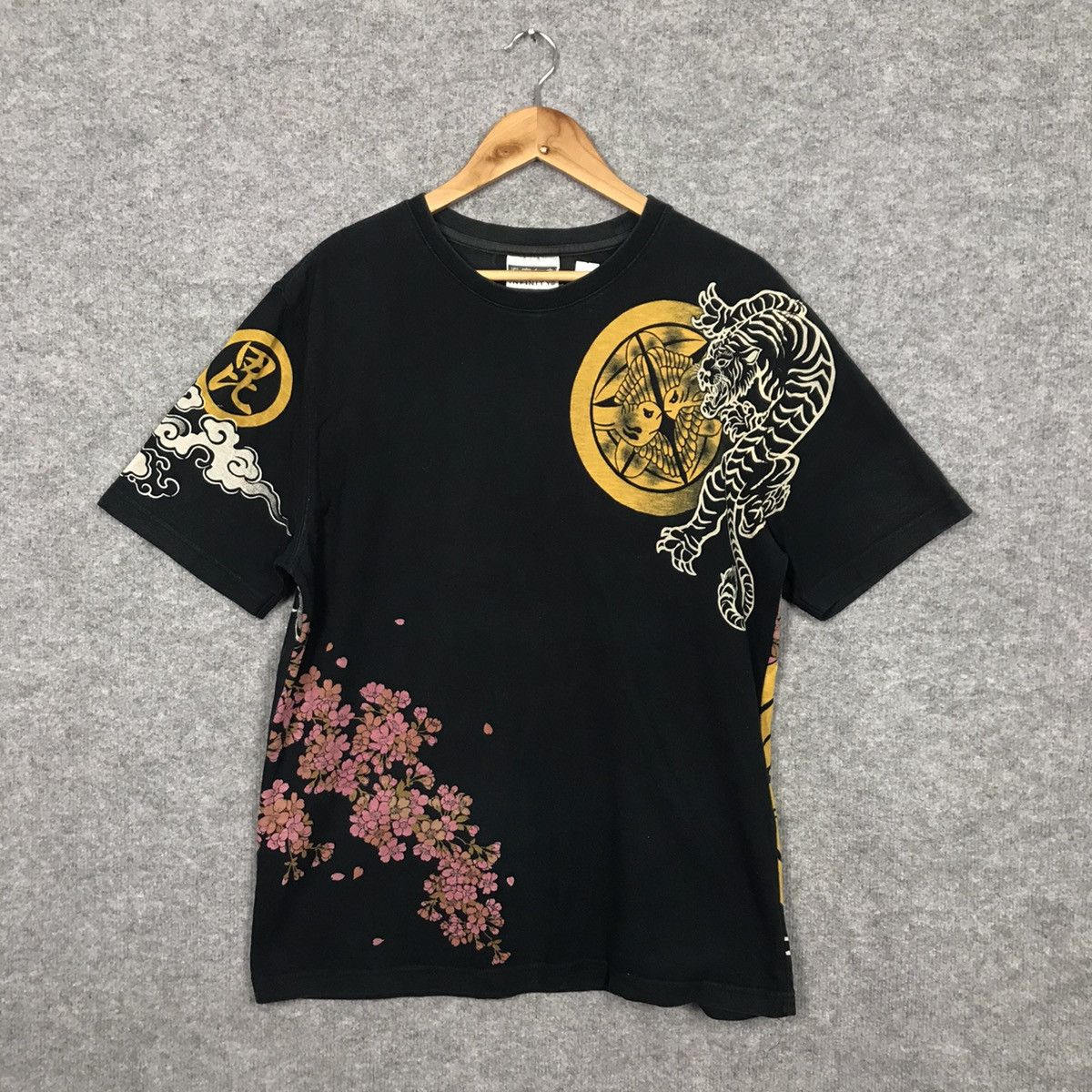 Japanese Brand INFINITY JAPANESE TIGER ART JAPANESE TSHIRT Size US XL / EU 56 / 4 - 2 Thumbnail