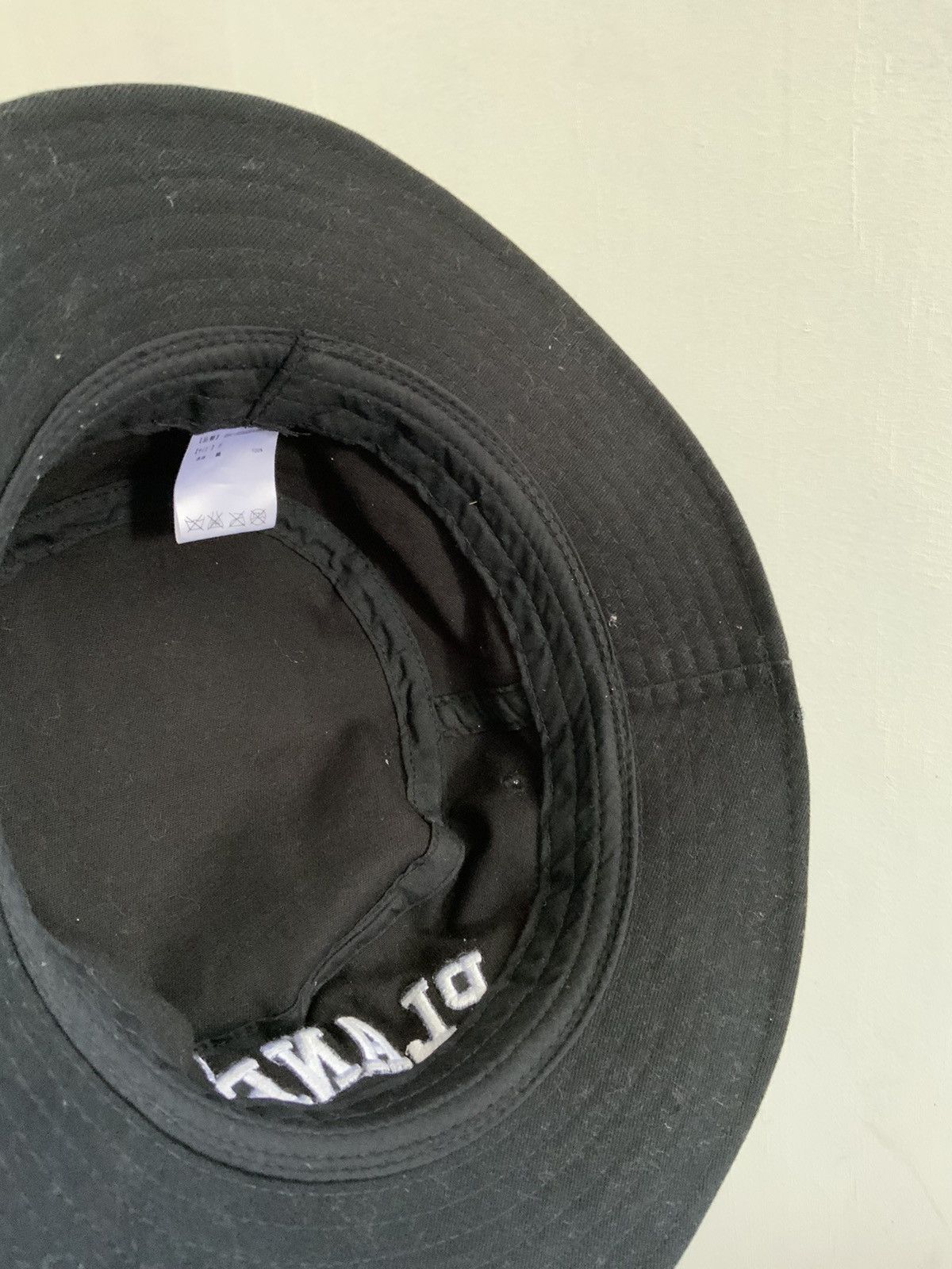 Japanese Brand Planet Big Logo Spellout Bucket Hat Size ONE SIZE - 8 Thumbnail
