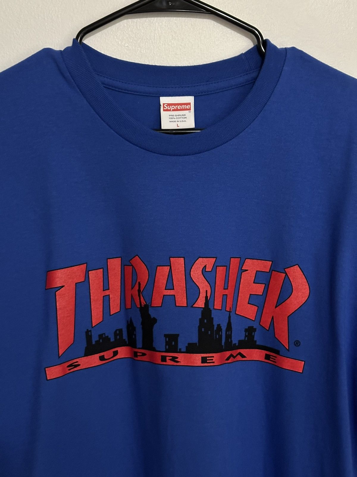 Supreme Supreme Trasher Skyline Tee Size US L / EU 52-54 / 3 - 2 Thumbnail