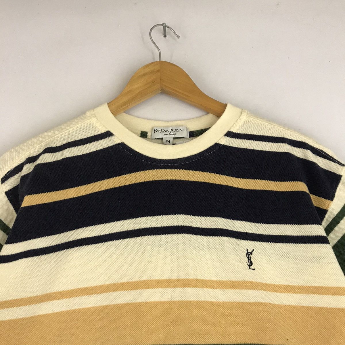 Yves Saint Laurent Yvessaintlaurent Pour Homme Multicolour colour Tshirt Size US M / EU 48-50 / 2 - 2 Thumbnail