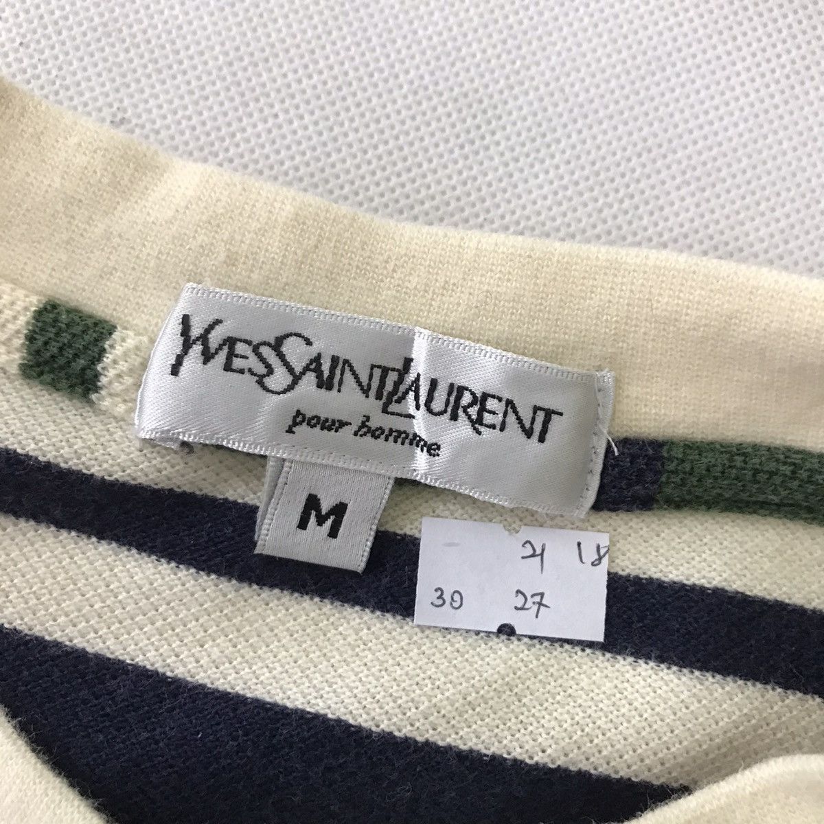 Yves Saint Laurent Yvessaintlaurent Pour Homme Multicolour colour Tshirt Size US M / EU 48-50 / 2 - 5 Thumbnail