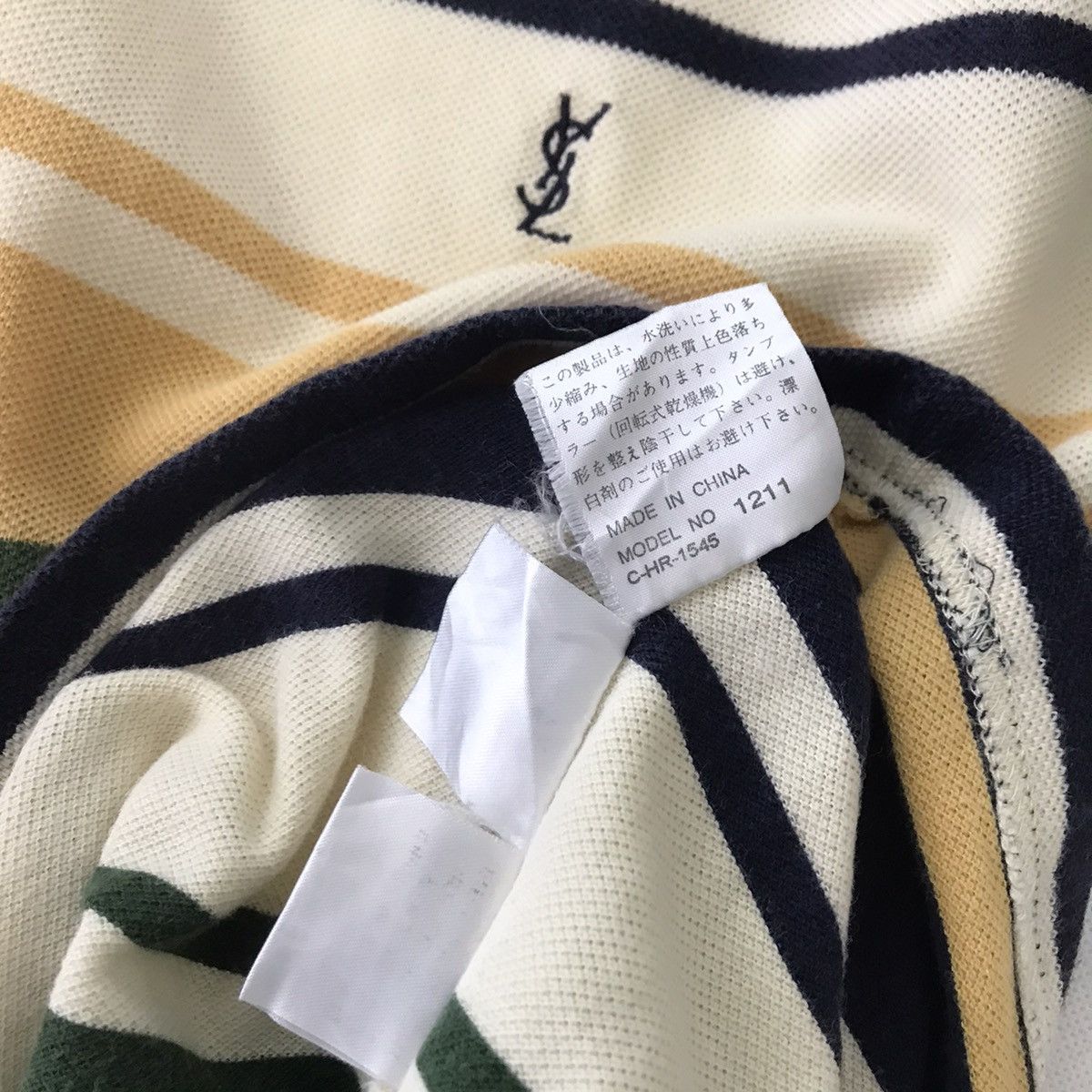 Yves Saint Laurent Yvessaintlaurent Pour Homme Multicolour colour Tshirt Size US M / EU 48-50 / 2 - 6 Thumbnail