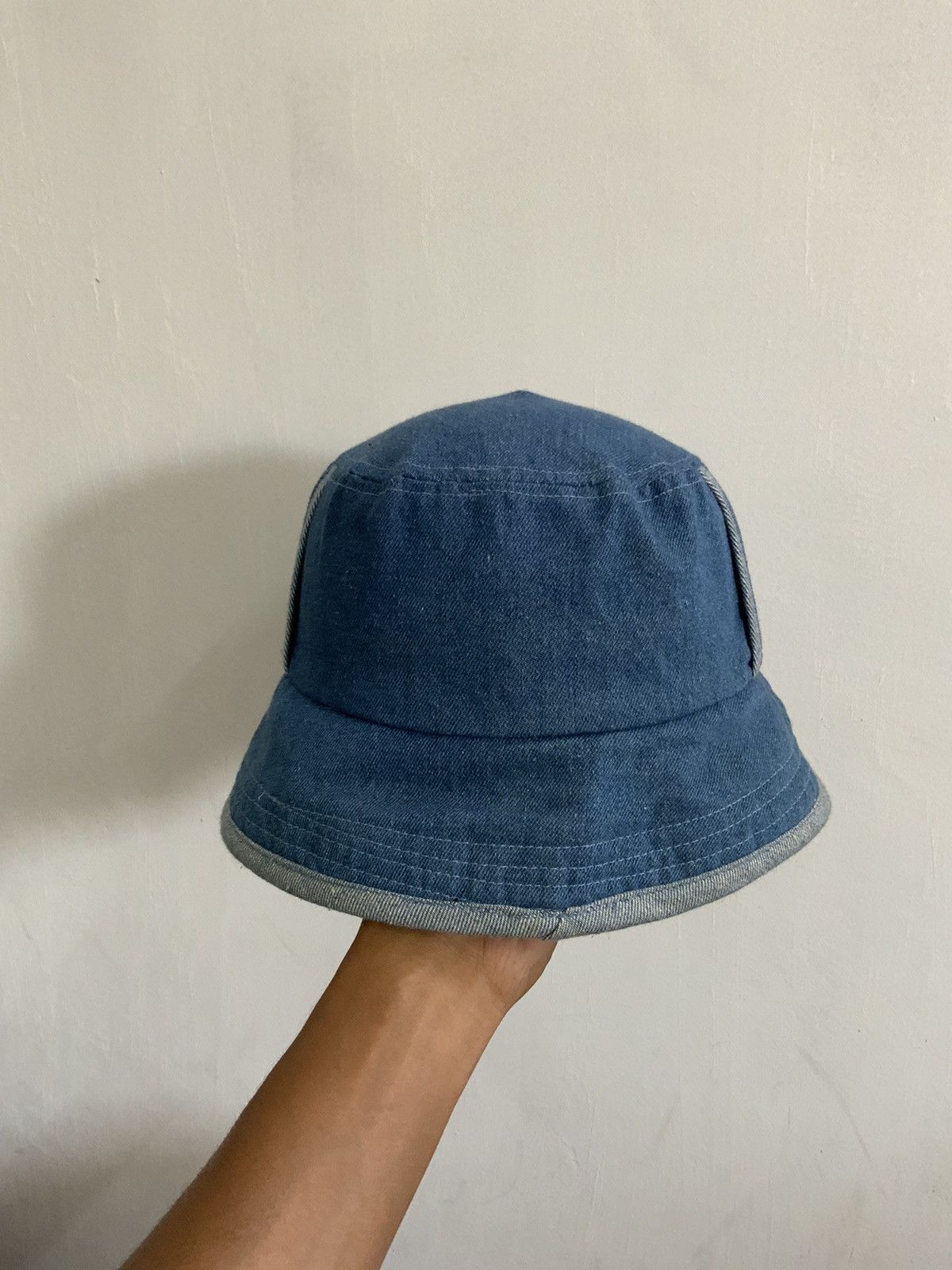 Japanese Brand Denim Jean Bucket Hat Size ONE SIZE - 3 Thumbnail