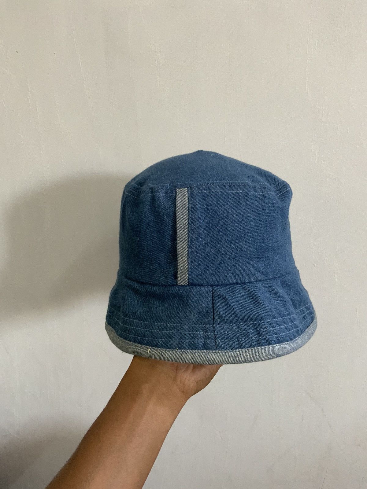 Japanese Brand Denim Jean Bucket Hat Size ONE SIZE - 4 Thumbnail