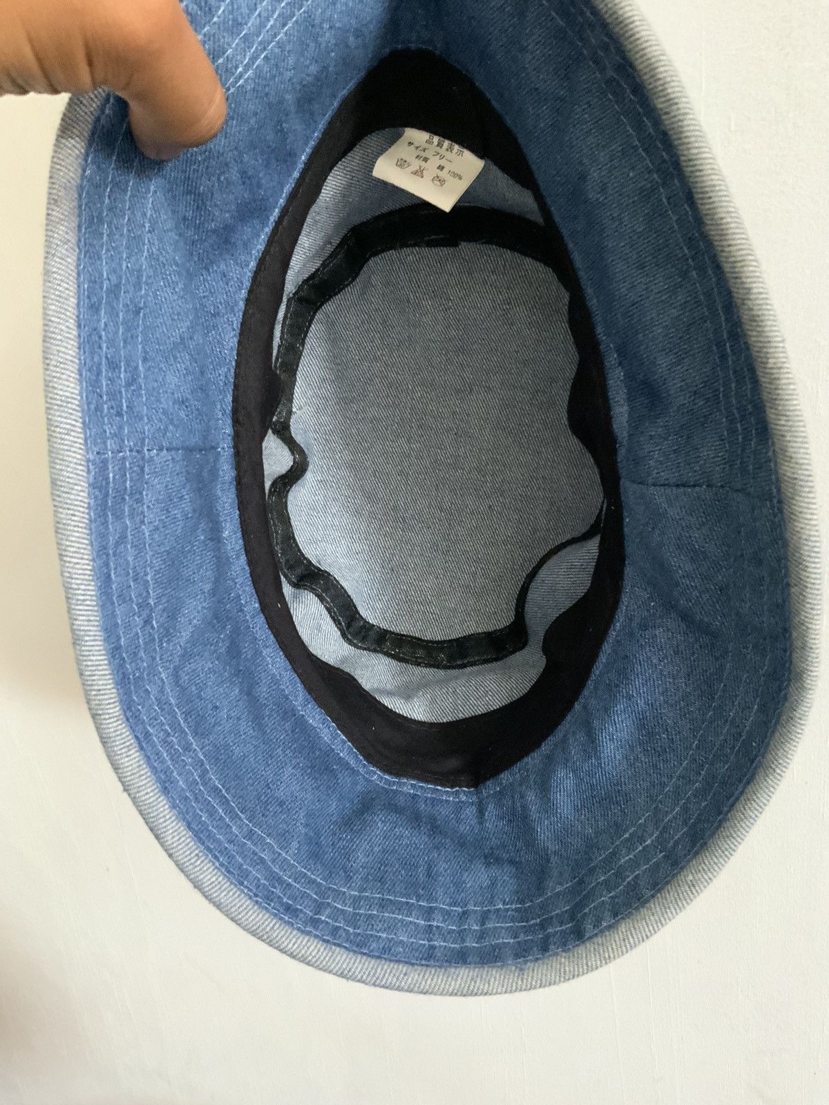 Japanese Brand Denim Jean Bucket Hat Size ONE SIZE - 10 Thumbnail