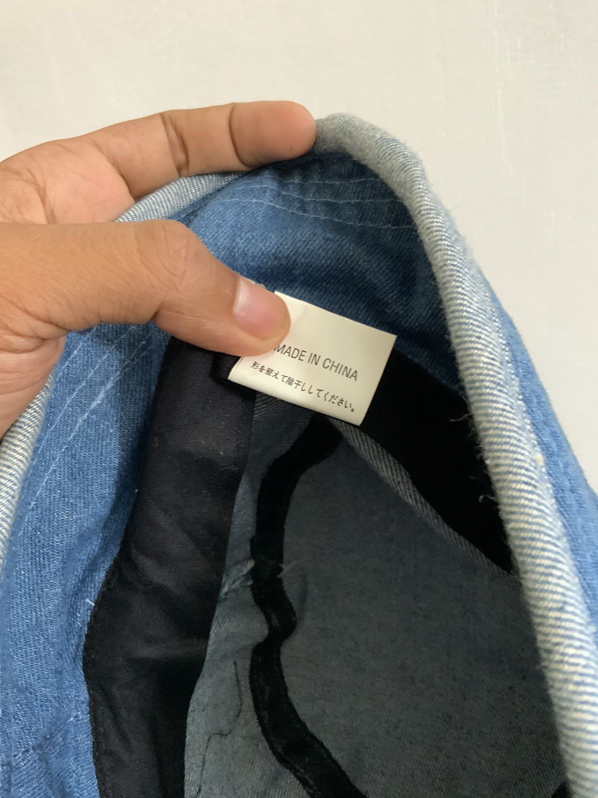 Japanese Brand Denim Jean Bucket Hat Size ONE SIZE - 12 Thumbnail