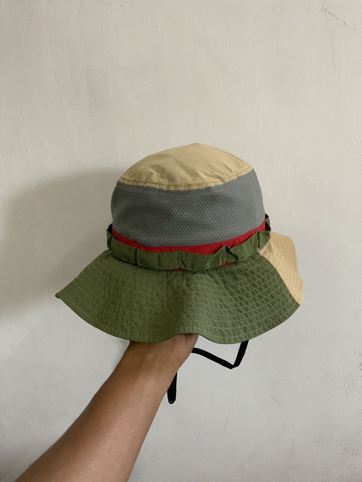 90's aigle check bucket hat archive