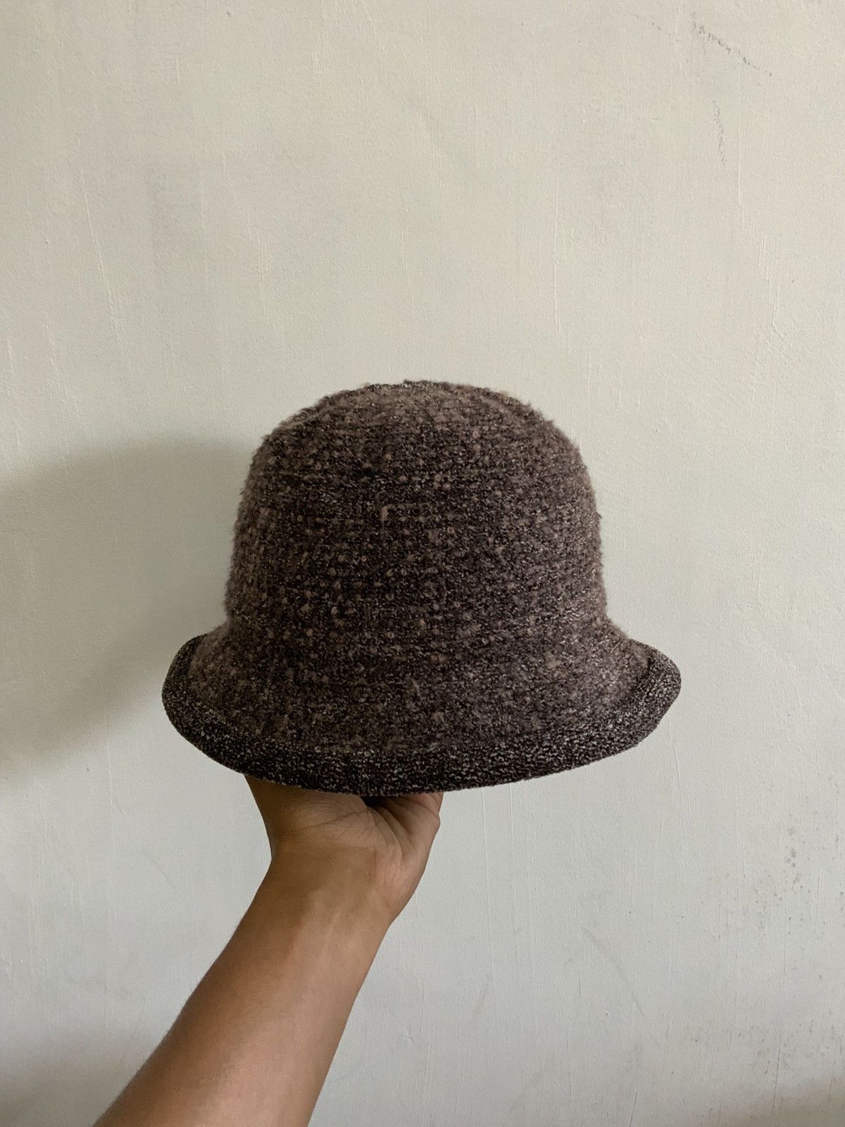 Japanese Brand Lvyin Mohair Fur Bucket Hat Cap Size ONE SIZE - 2 Thumbnail