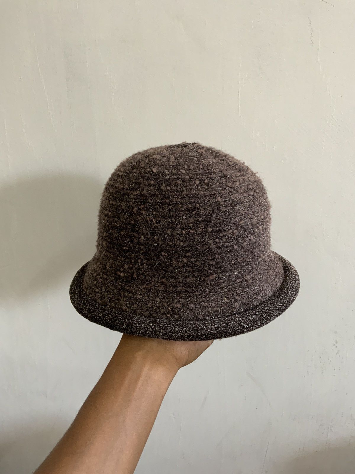 Japanese Brand Lvyin Mohair Fur Bucket Hat Cap Size ONE SIZE - 3 Thumbnail