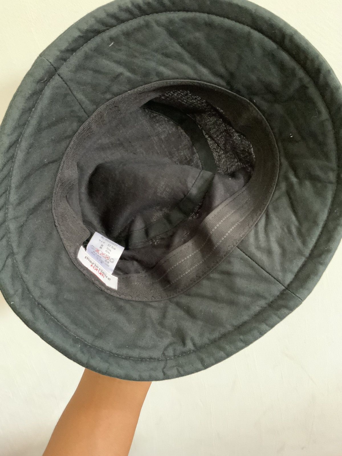 Japanese Brand Marie Claire Forum Japan Bucket Hat Size ONE SIZE - 11 Thumbnail