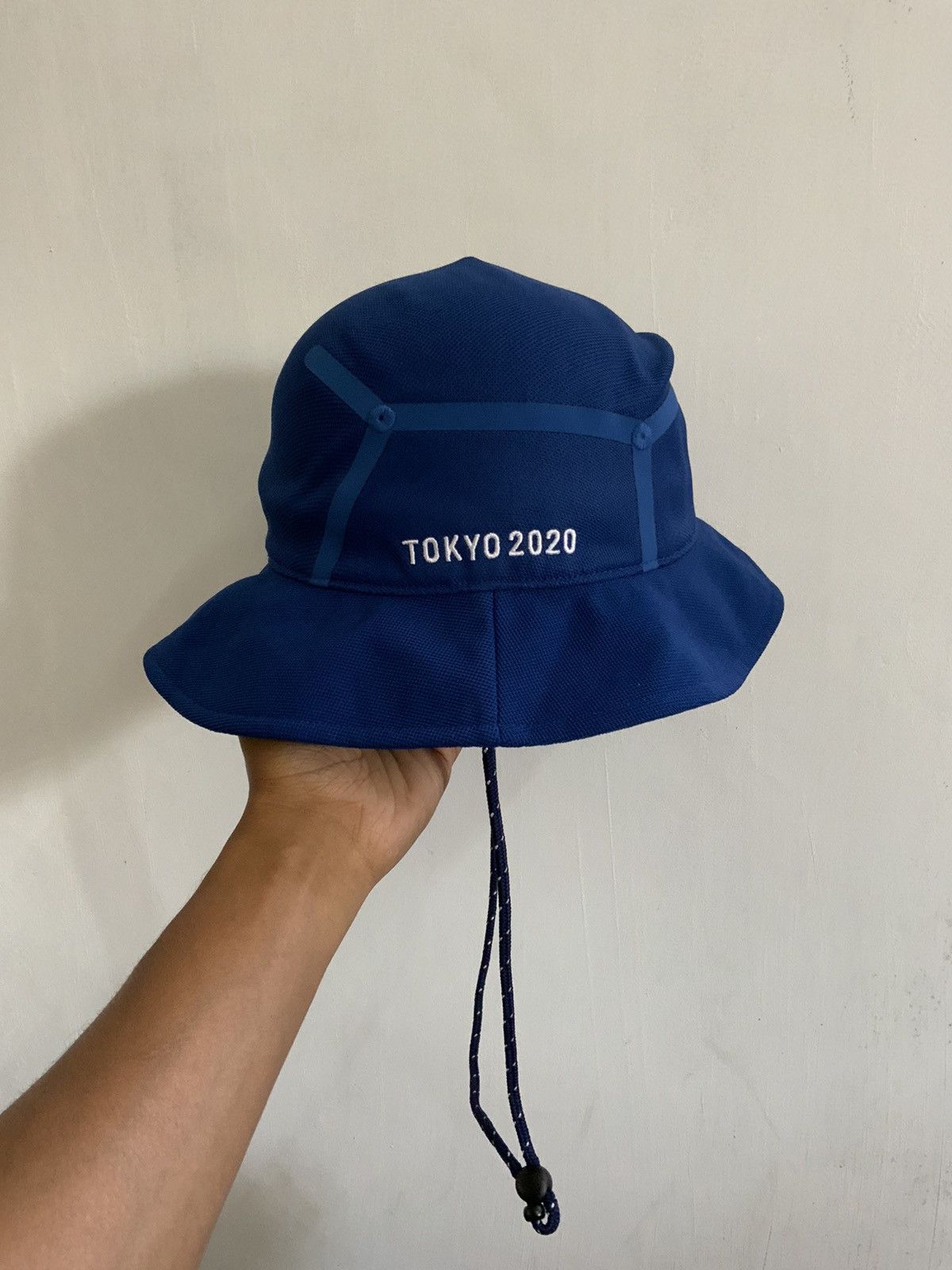 Japanese Brand Asics Tokyo 2020 Sporstwear Bucket Hat Cap Size ONE SIZE - 1 Thumbnail