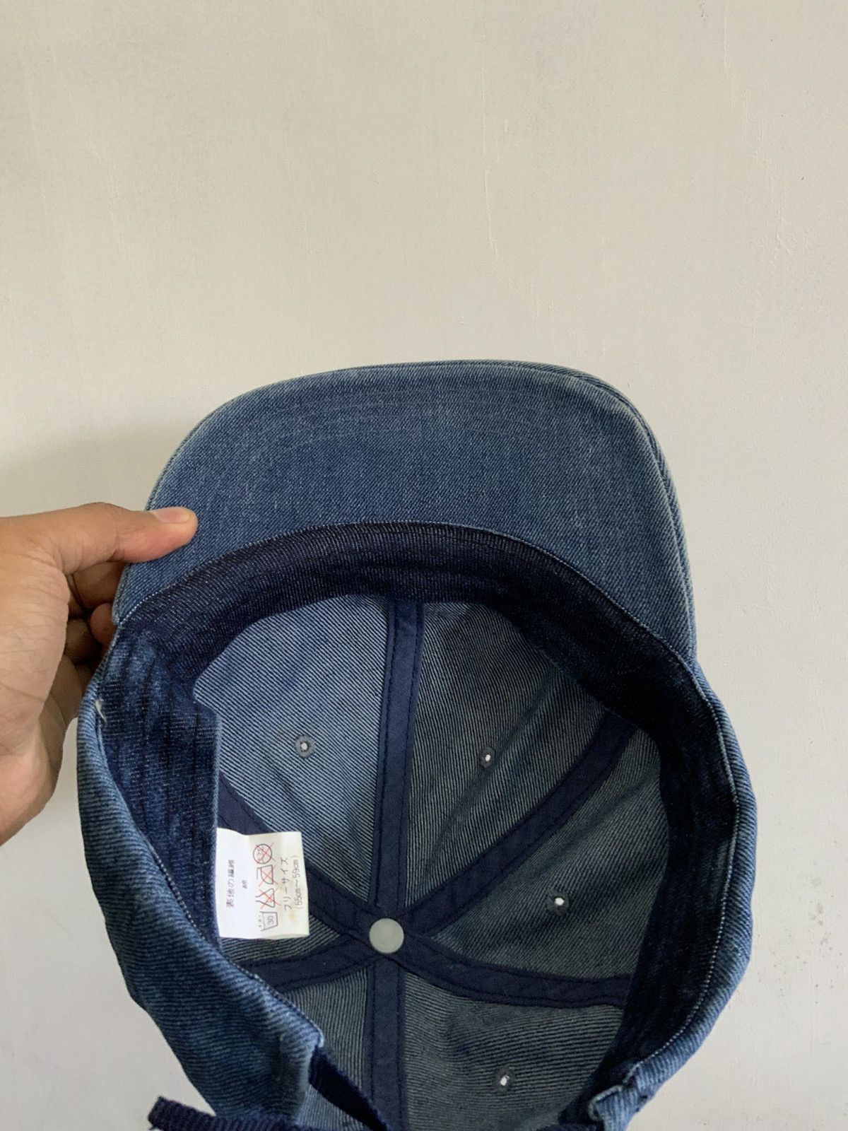 Vintage Vintage Denime Fade Hat Size ONE SIZE - 8 Thumbnail