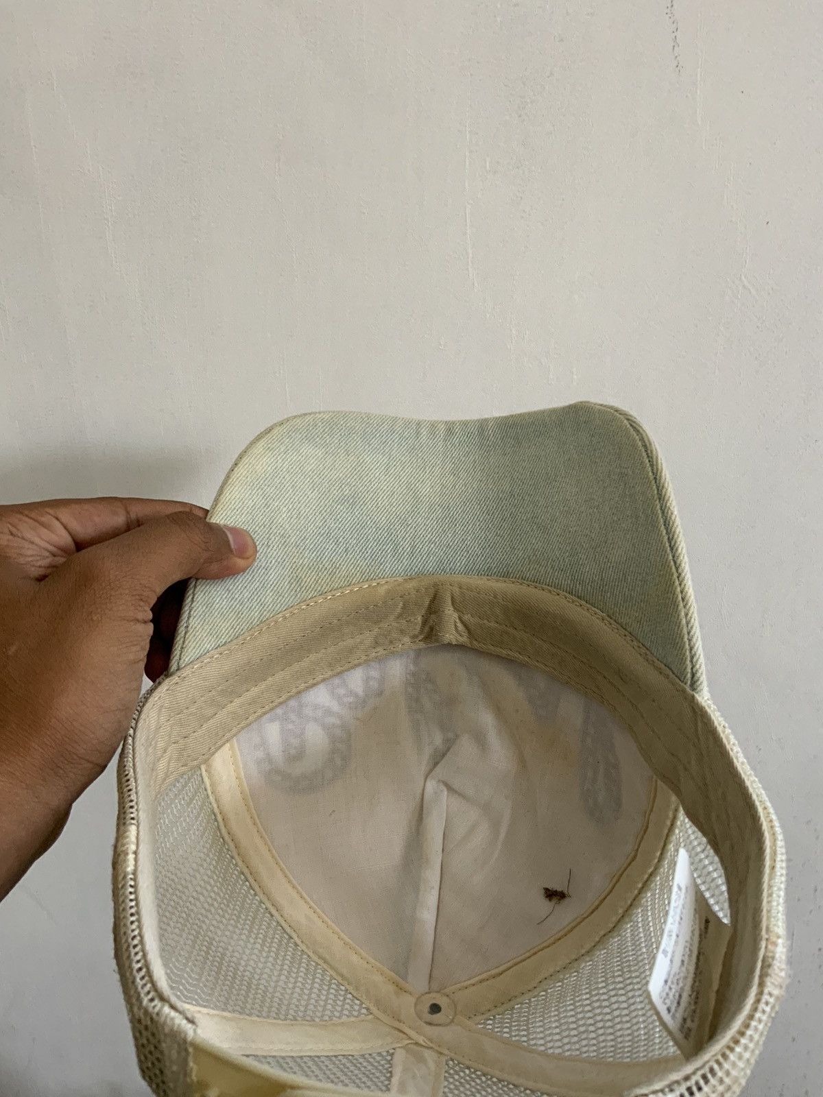 Japanese Brand Polish Embroidered Archive Trucker Hat Size ONE SIZE - 8 Thumbnail