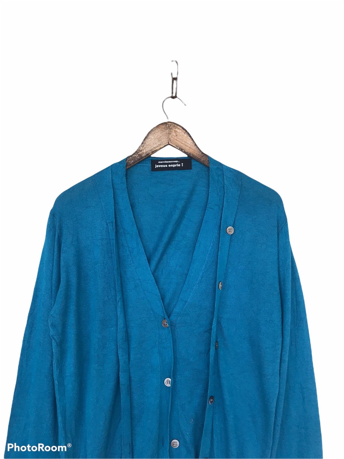 Issey Miyake 💥FinalDrop💥Issey Miyake Mercibeaucoup Cardigan Shirt Size US M / EU 48-50 / 2 - 2 Thumbnail