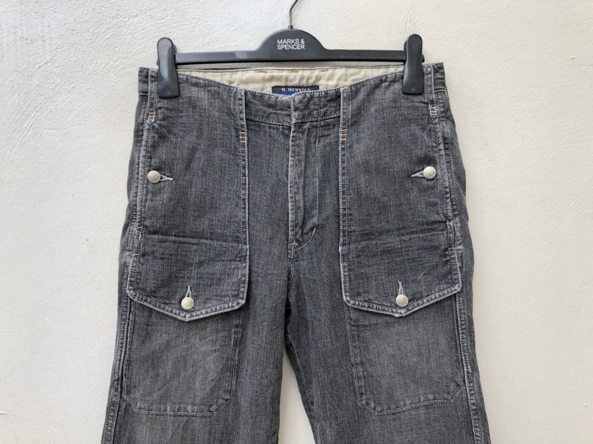 Paul Smith R. Newbold Paul Smith Limited Multi Pocket Cargo Thick Denim Size US 31 - 2 Thumbnail