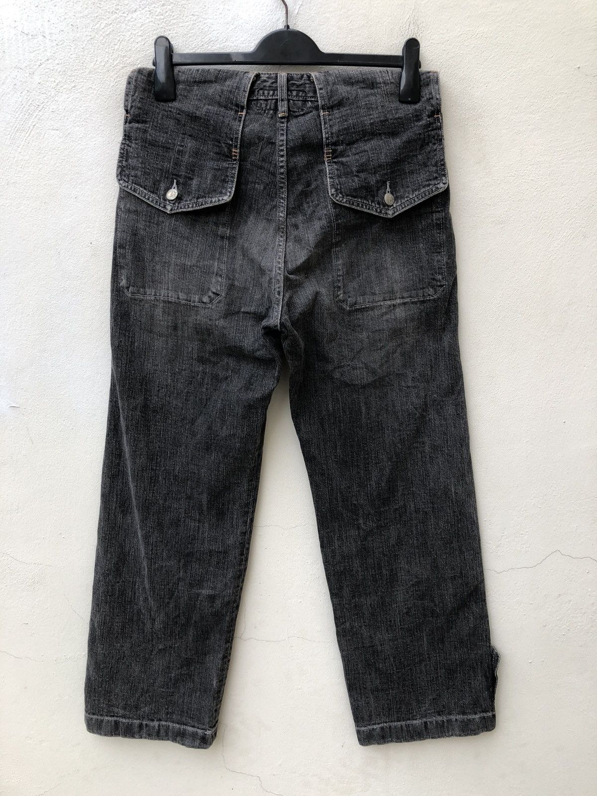Paul Smith R. Newbold Paul Smith Limited Multi Pocket Cargo Thick Denim Size US 31 - 8 Thumbnail