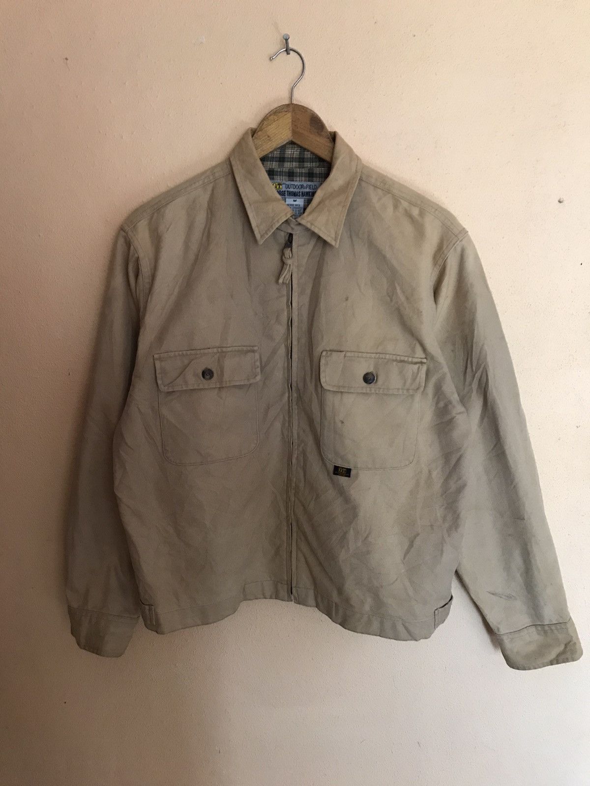 Japanese Brand VINTAGE GEORGE THOMAS HAWKINS WORK WEAR JACKET Size US L / EU 52-54 / 3 - 1 Thumbnail