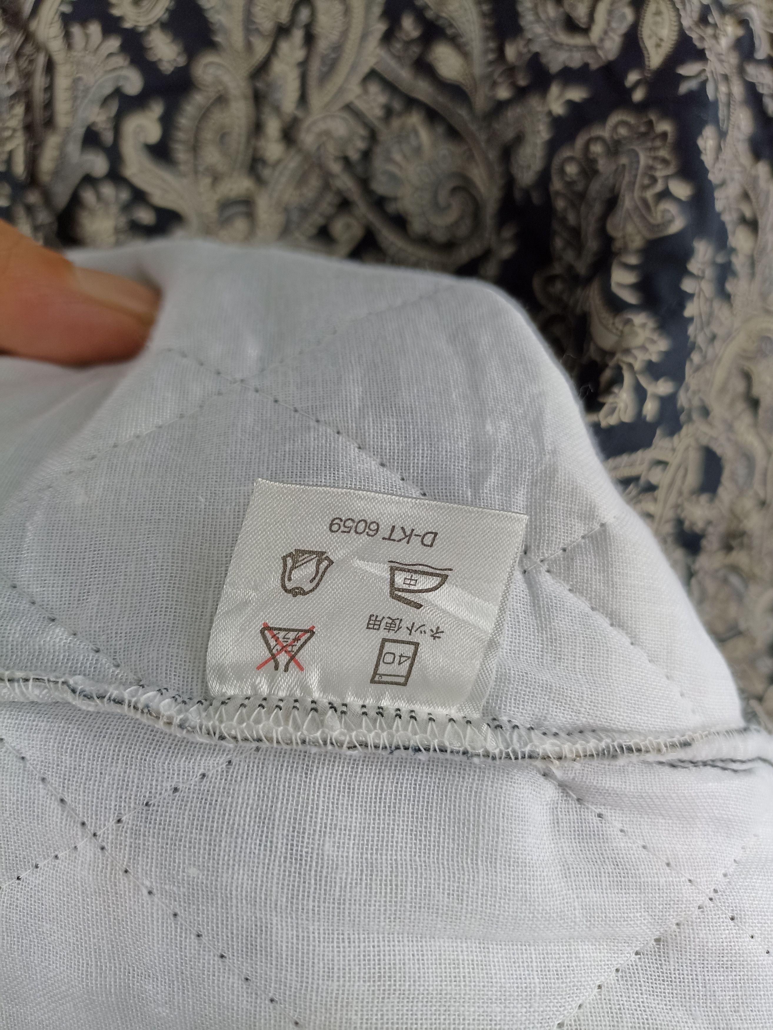 Japanese Brand × Vintage Vintage Night Shirt Quilted Over Paisley Size US M / EU 48-50 / 2 - 6 Thumbnail
