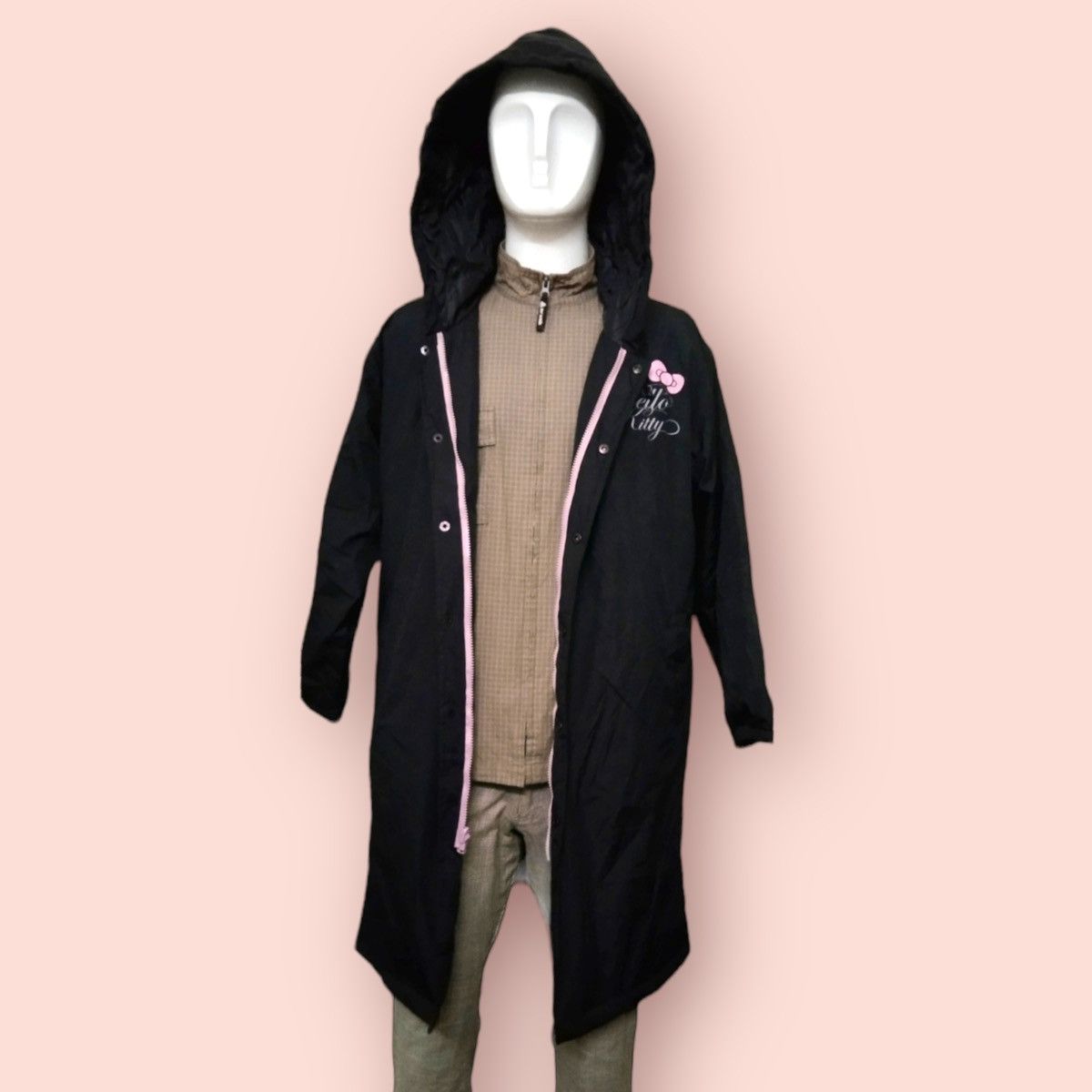 Japanese Brand × Vintage VIVITIX X SANRIO VINTAGE HELLO KITTY LONG JACKET Size ONE SIZE - 7 Thumbnail