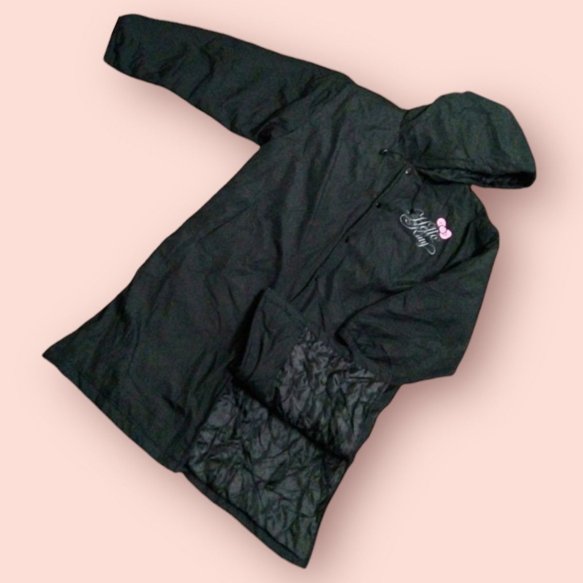 Japanese Brand × Vintage VIVITIX X SANRIO VINTAGE HELLO KITTY LONG JACKET Size ONE SIZE - 4 Thumbnail