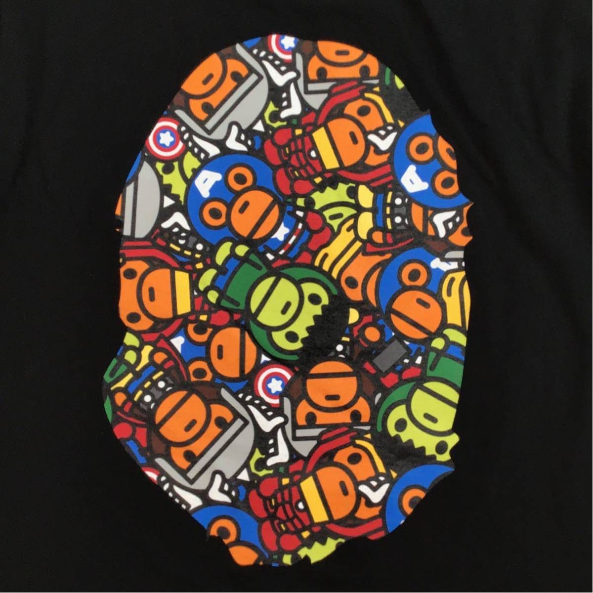 Bape × Marvel Comics BAPE × marvel comics milo big head T-shirt a bathing ape Size US M / EU 48-50 / 2 - 4 Thumbnail
