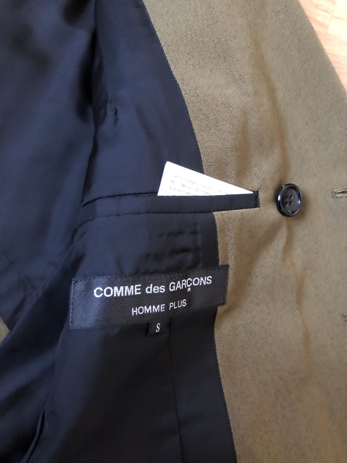 Comme des Garcons CDG homme plus jacket Size 46S - 4 Thumbnail