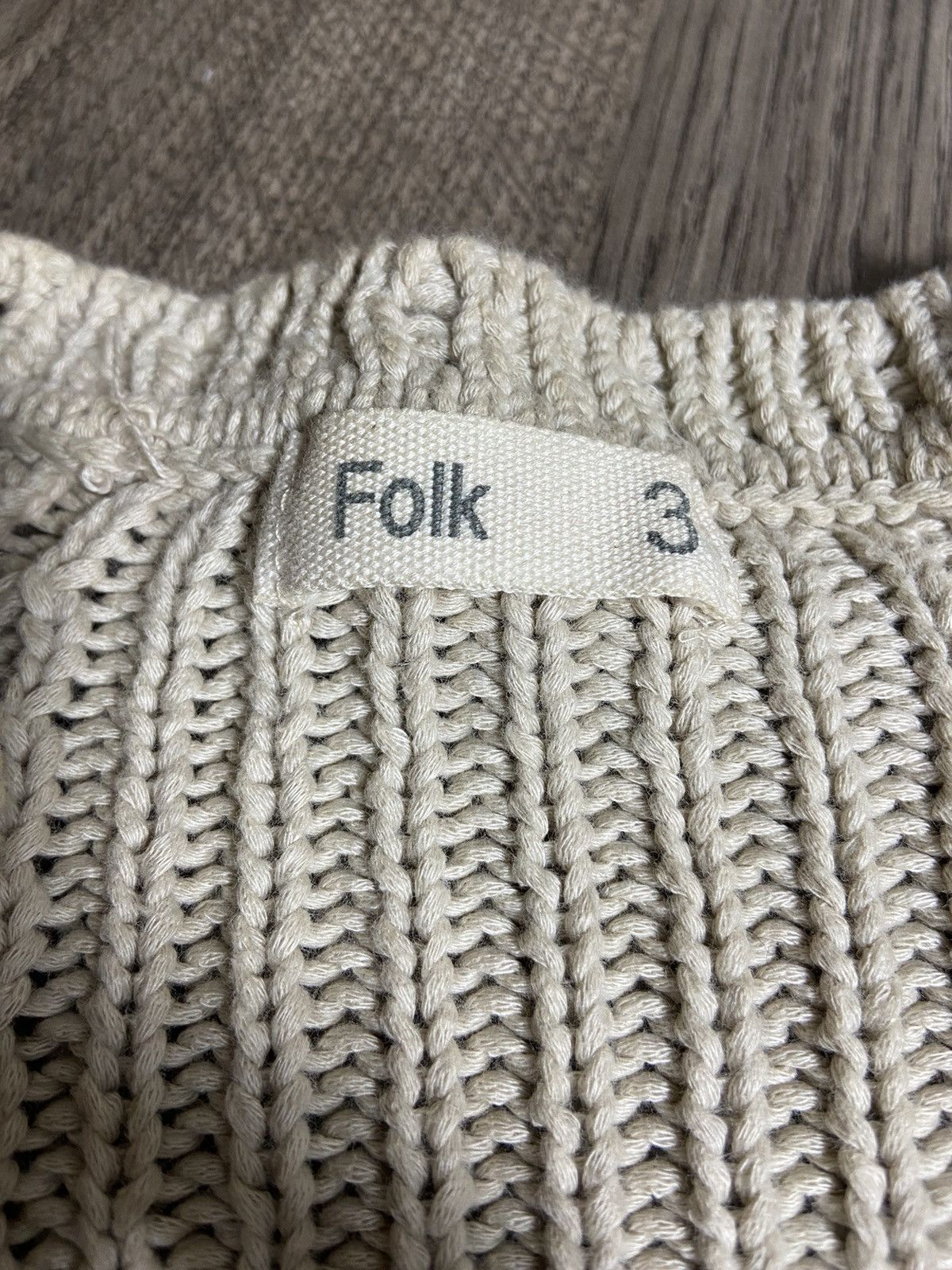 Folk Folk knit sweater size 3 (M) Size US M / EU 48-50 / 2 - 4 Thumbnail