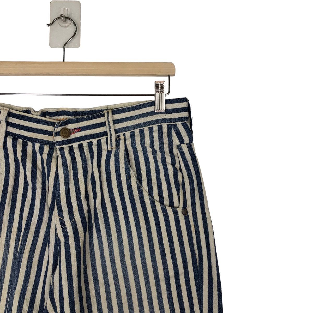 Hysteric Glamour VINTAGE HIKORY CHORE PANTS CEPO ISSEY MIYAKE DESIGN Size US 31 - 5 Thumbnail