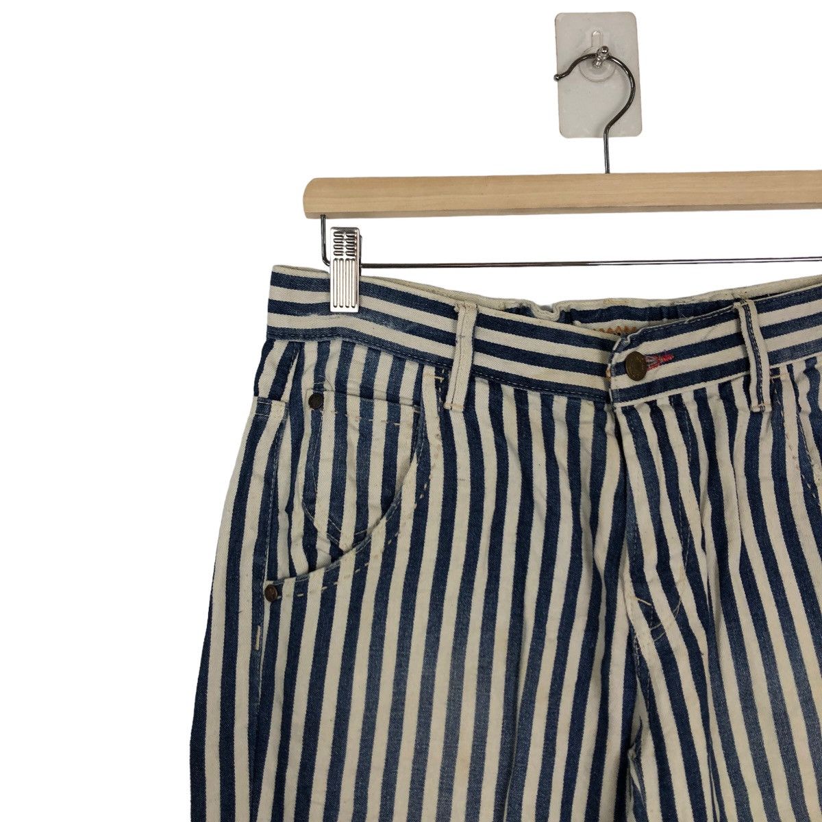 Hysteric Glamour VINTAGE HIKORY CHORE PANTS CEPO ISSEY MIYAKE DESIGN Size US 31 - 6 Thumbnail