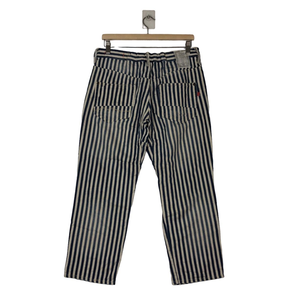 Hysteric Glamour VINTAGE HIKORY CHORE PANTS CEPO ISSEY MIYAKE DESIGN Size US 31 - 7 Thumbnail