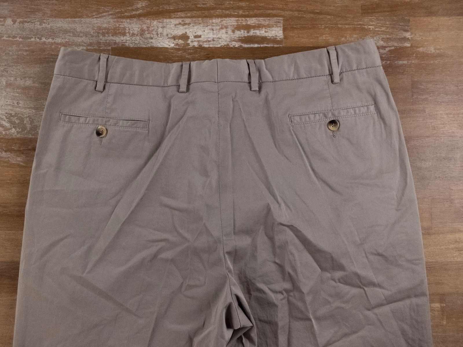 Caruso CARUSO pleated gray cotton trousers pants chinos 38 US / 54 Size US 38 / EU 54 - 9 Thumbnail