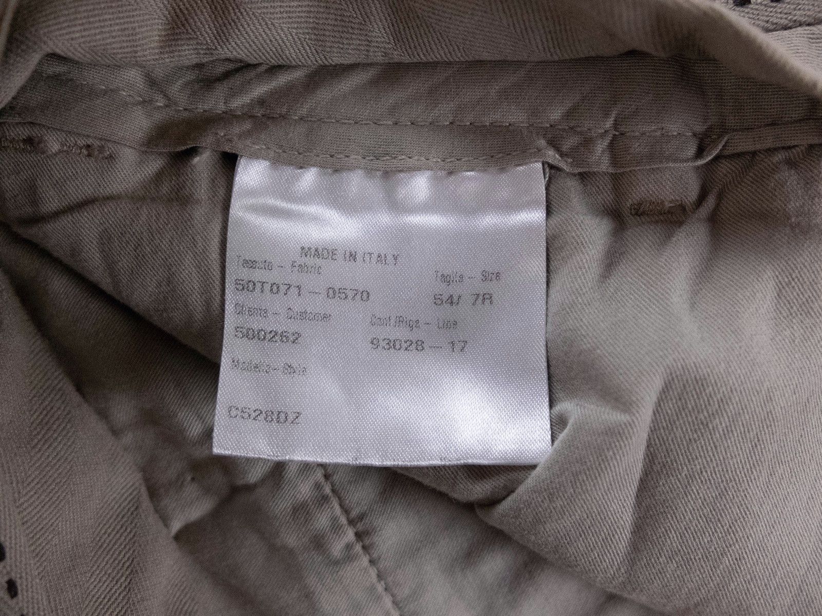 Caruso CARUSO pleated gray cotton trousers pants chinos 38 US / 54 Size US 38 / EU 54 - 8 Thumbnail
