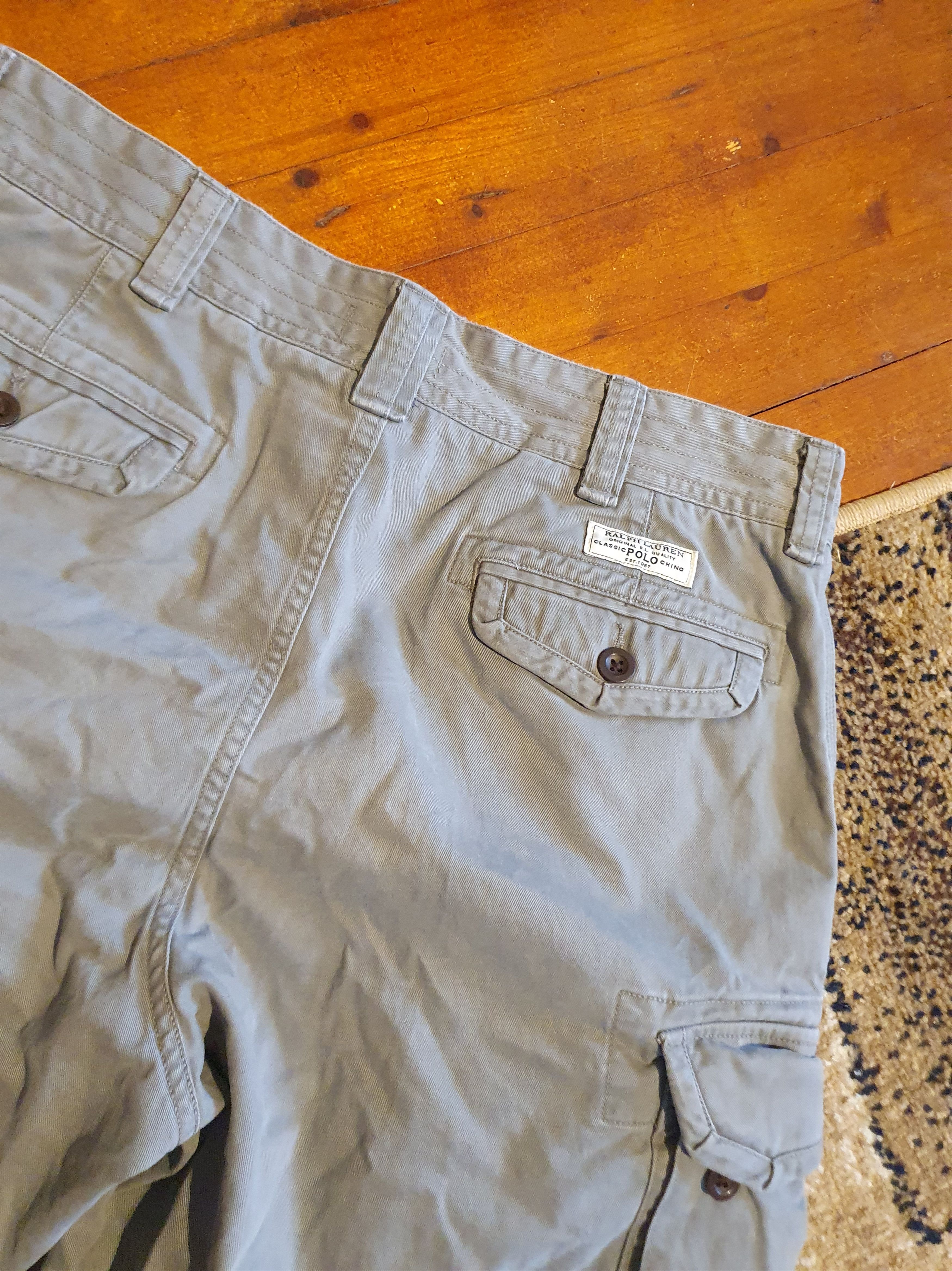 Polo Ralph Lauren Polo Ralph Lauren Classic Polo Chino Cargo Shorts sz 34 Size US 34 / EU 50 - 4 Thumbnail