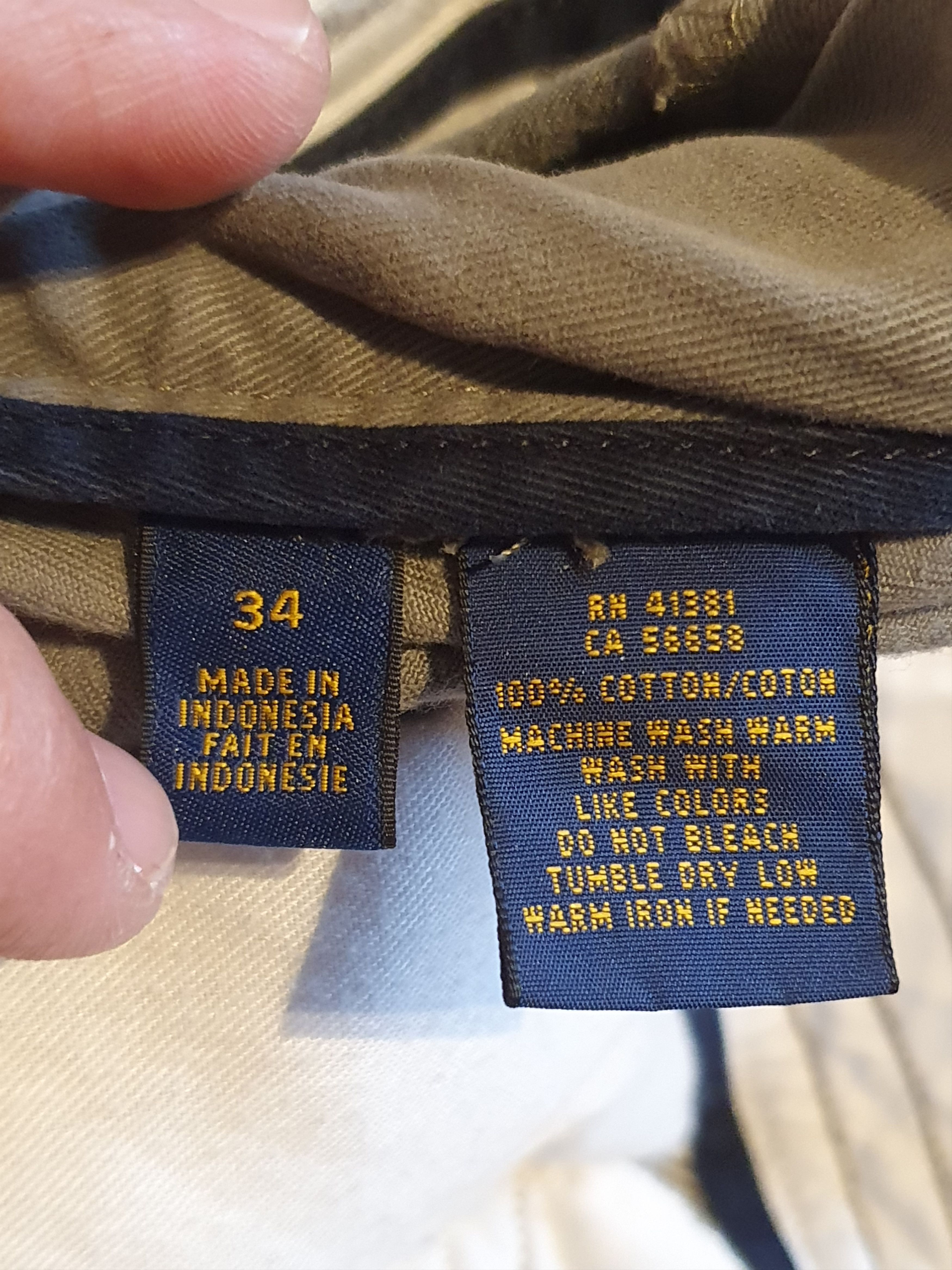 Polo Ralph Lauren Polo Ralph Lauren Classic Polo Chino Cargo Shorts sz 34 Size US 34 / EU 50 - 10 Thumbnail