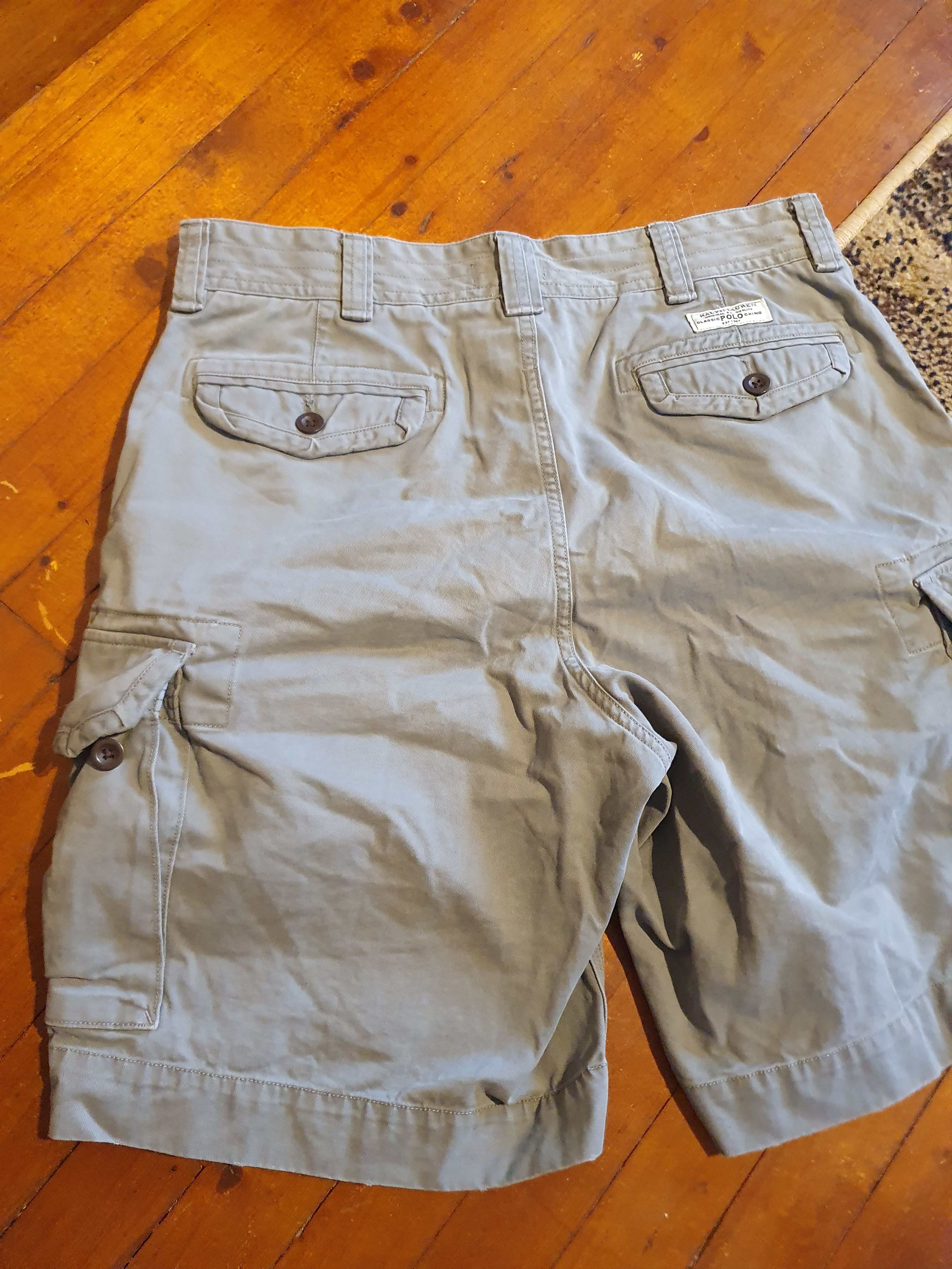 Polo Ralph Lauren Polo Ralph Lauren Classic Polo Chino Cargo Shorts sz 34 Size US 34 / EU 50 - 8 Thumbnail