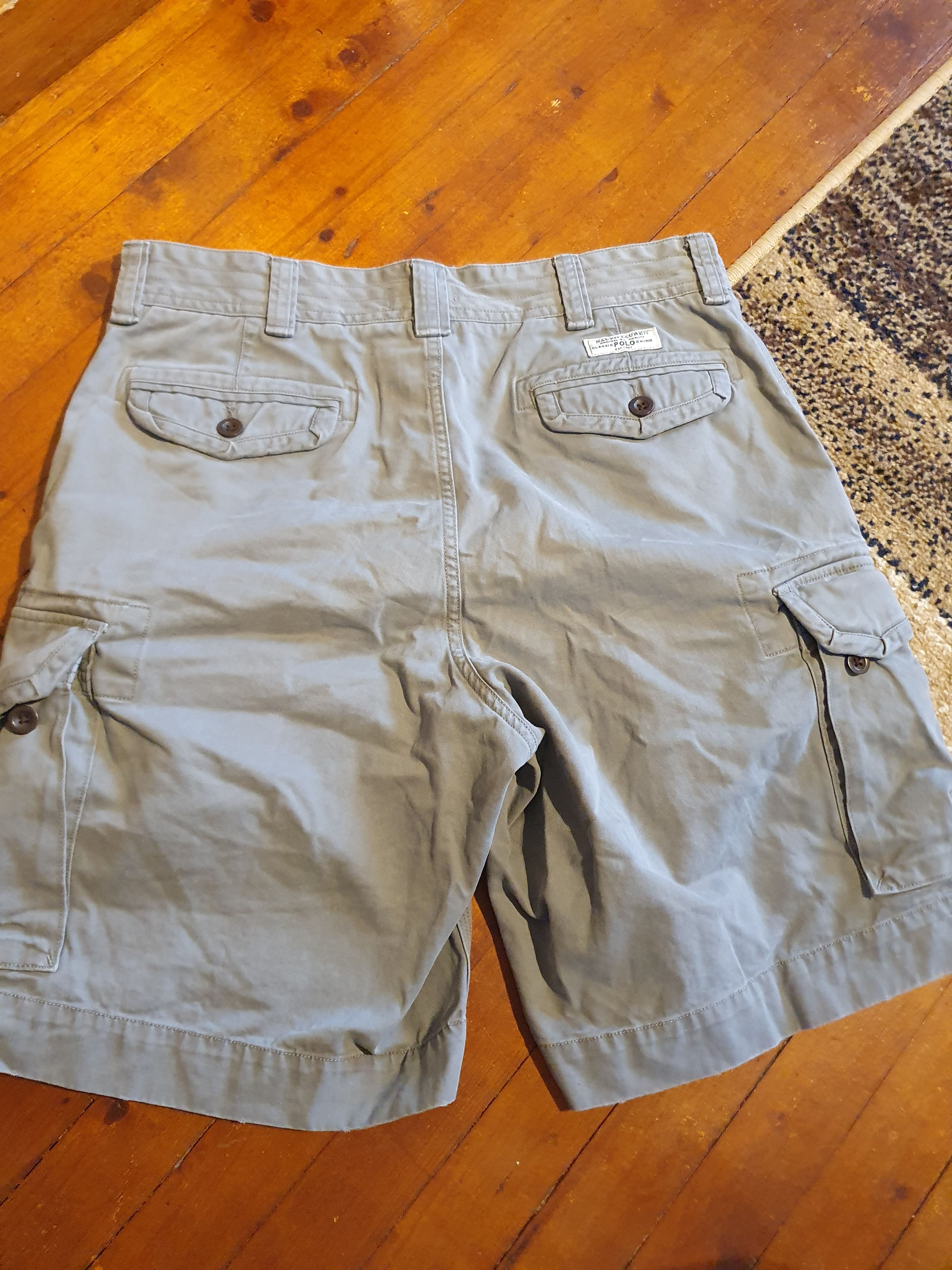 Polo Ralph Lauren Polo Ralph Lauren Classic Polo Chino Cargo Shorts sz 34 Size US 34 / EU 50 - 7 Thumbnail