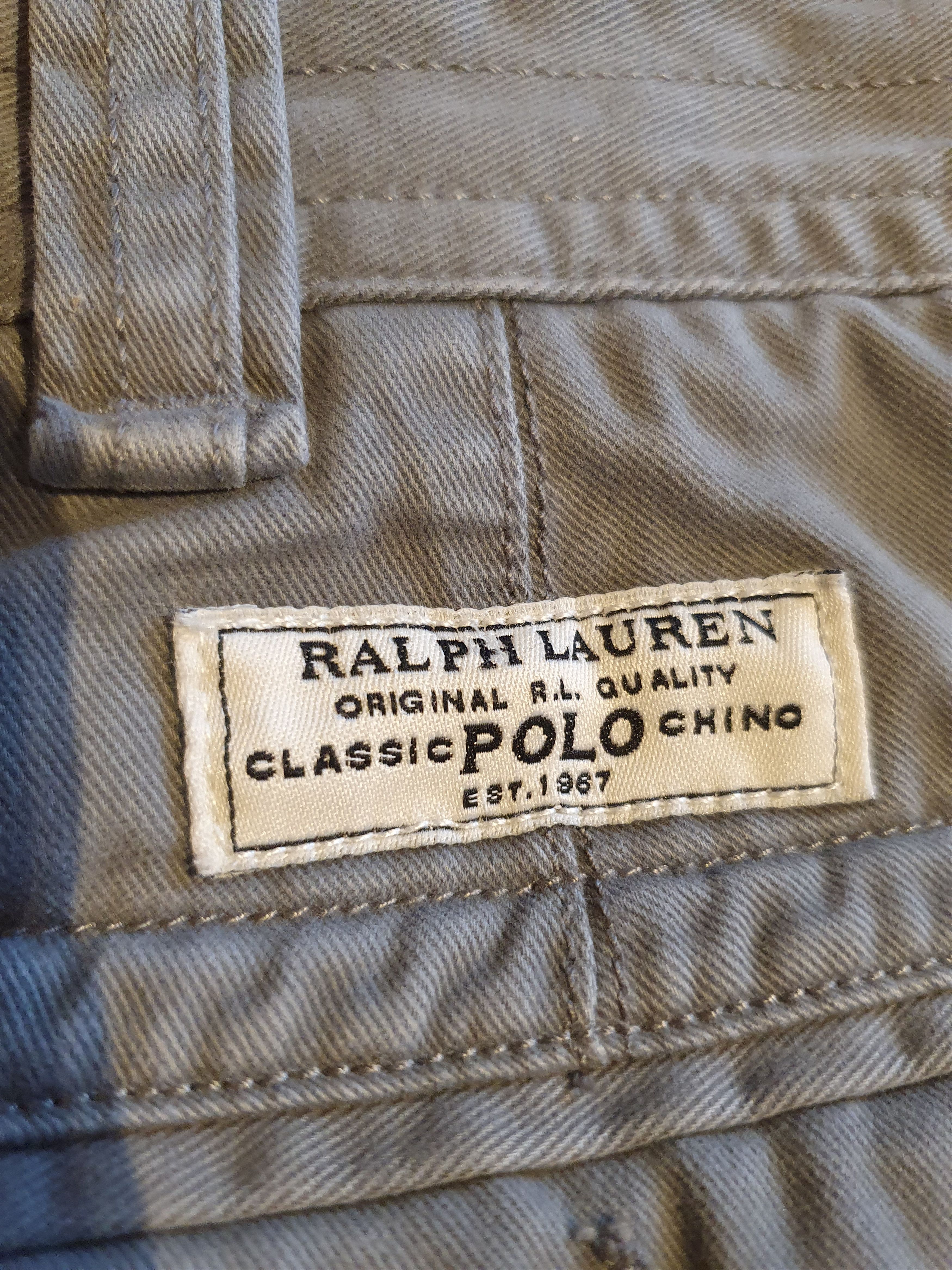Polo Ralph Lauren Polo Ralph Lauren Classic Polo Chino Cargo Shorts sz 34 Size US 34 / EU 50 - 5 Thumbnail