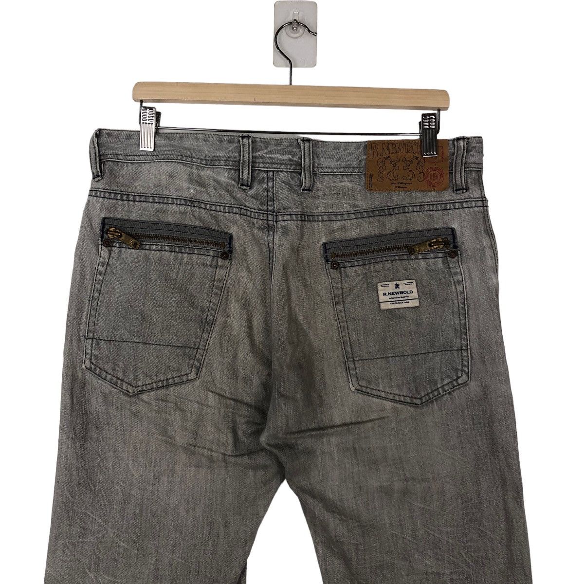 Japanese Brand VINTAGE R.NEWBOLD PUNK DENIM PANTS INSPIRED BUZZ RICKSONS Size US 34 / EU 50 - 8 Thumbnail