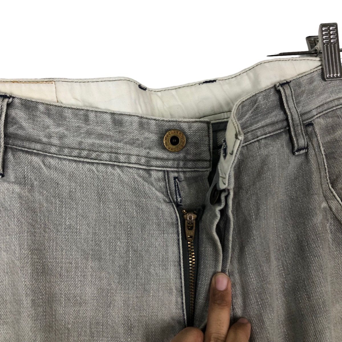 Japanese Brand VINTAGE R.NEWBOLD PUNK DENIM PANTS INSPIRED BUZZ RICKSONS Size US 34 / EU 50 - 10 Thumbnail